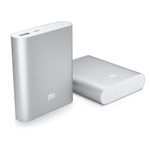 Внешняя батарея Xiaomi Mi Power Bank универсальная (10000 mAh, серебистая, алюминиевая)