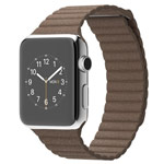 Ремешок для часов Synapse Leather Loop для Apple Watch (42 мм, коричневый, кожаный)