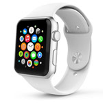 Ремешок для часов Synapse Sport Band для Apple Watch (42 мм, белый, силиконовый)