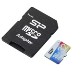 Флеш-карта Silicon Power microSDHC Elite (32Gb, microSD, Class 10, UHS-I, 85 MBs, SD-адаптер)