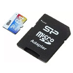 Флеш-карта Silicon Power microSDHC Elite (64Gb, microSD, Class 10, UHS-I, 85 MBs, SD-адаптер)