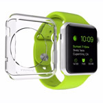 Чехол G-Case TPU Shield для Apple Watch 38 мм (прозрачный, гелевый)