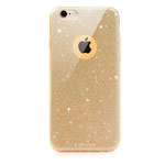 Чехол G-Case Sparkling Series для Apple iPhone 6S (золотистый, гелевый)