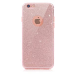 Чехол G-Case Sparkling Series для Apple iPhone 6S (розово-золотистый, гелевый)