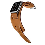 Ремешок для часов Synapse Cuff Band для Apple Watch (42 мм, коричневый, кожаный)