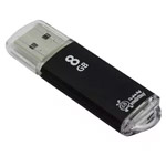 Флеш-карта SmartBuy V-Cut Series (8Gb, USB 2.0, черная)