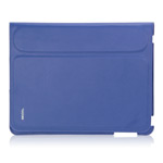 Чехол TS-Case Luxury Case для Apple iPad 2/New iPad (голубой, кожанный)