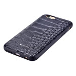 Чехол Comma Croco Leather case для Apple iPhone 6S (черный, кожаный)