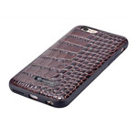 Чехол Comma Croco Leather case для Apple iPhone 6S (коричневый, кожаный)