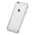 Чехол Comma Brightness 360 для Apple iPhone 6S (серебристый, пластиковый)