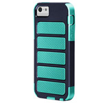 Чехол X-doria Shield Case для Apple iPhone 5 (голубой/серый, поликарбонат)