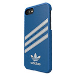 Чехол Adidas Moulded Case для Apple iPhone 7 (синий, кожаный)