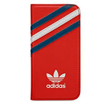 Чехол Adidas Booklet Case для Apple iPhone SE (красный, кожаный)