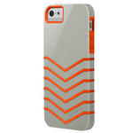 Чехол X-doria Venue Case для Apple iPhone 5 (серый/оранжевый, пластиковый)