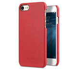 Чехол Melkco Premium Snap Cover для Apple iPhone 7 (красный, кожаный)