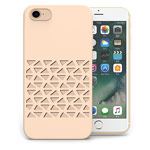 Чехол Azulo Geome case для Apple iPhone 7 (золотистый, пластиковый)