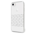 Чехол Azulo Waffle case для Apple iPhone 7 (серебристый, пластиковый)