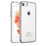 Чехол Azulo Brill case для Apple iPhone 7 (серебристый, пластиковый)