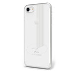 Чехол Azulo Eternal case для Apple iPhone 7 (серебристый, пластиковый)