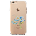 Чехол Azulo Fancy case для Apple iPhone 7 (Love Flowers, гелевый)