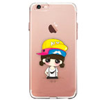 Чехол Azulo Fancy case для Apple iPhone 7 (NY Girl, гелевый)