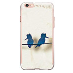 Чехол Azulo Fancy case для Apple iPhone 7 (Birds, гелевый)