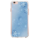 Чехол Azulo Fancy case для Apple iPhone 7 (Snowflakes, гелевый)