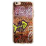 Чехол Azulo Fancy case для Apple iPhone 7 (Graffiti on Wall, гелевый)