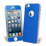 Скин Celldeco Aluminium Skin для Apple iPhone 5 (голубой, алюминиевый)