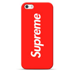 Чехол Supreme Case для Apple iPhone 5 (красный, пластиковый)