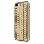 Чехол Occa Spade Collection для Apple iPhone 7 plus (золотистый, кожаный)