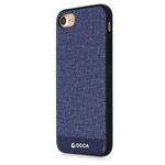 Чехол Occa Empire Collection для Apple iPhone 7 (синий, матерчатый)