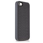 Чехол Odoyo Sharkskin Case для Apple iPhone 5 (черный, гелевый)