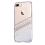 Чехол Vouni Brilliance Galaxy case для Apple iPhone 7 plus (серебристый, пластиковый)