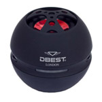Портативная колонка DBEST PS4501BT Bluetooth + mircoSD (bluetooth, черная, моно)
