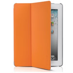 Чехол Odoyo AirCoat Folio Case для Apple iPad 2/new iPad (оранжевый, кожанный)