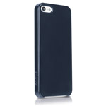 Чехол Odoyo Slim Edge Glitter Case для Apple iPhone 5 (черный, пластиковый)
