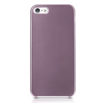 Чехол Odoyo Slim Edge Glitter Case для Apple iPhone 5 (фиолетовый, пластиковый)
