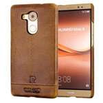 Чехол Pierre Cardin Slim Back Cover для Huawei Mate 8 (коричневый, кожаный)
