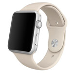 Ремешок для часов Synapse Sport Band для Apple Watch (42 мм, светло-серый, силиконовый)