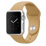 Ремешок для часов Synapse Sport Band для Apple Watch (42 мм, коричневый, силиконовый)