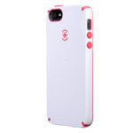 Чехол Speck CandyShell для Apple iPhone 5 (белый/красный, пластиковый)