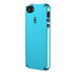Чехол Speck CandyShell для Apple iPhone 5 (голубой/черный, пластиковый)