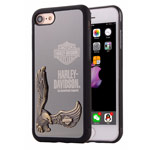 Чехол Harley Davidson An American Legend для Apple iPhone 7 (черный, металлический)