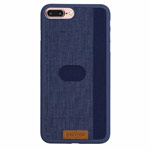 Чехол G-Case Canvas Series для Apple iPhone 7 plus (синий, матерчатый)