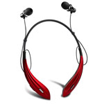 Беспроводные наушники Awei Wireless Sports Stereo Headset A810BL (красные, пульт/микрофон)