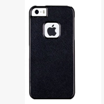 Чехол Momax Feel&Touch Case для Apple iPhone 5 (черный, металический)