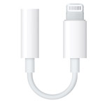 Адаптер Apple Lightning to Headphone Jack универсальный (Lightning, miniJack 3.5 мм, белый)