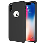 Чехол Vouni Joyful case для Apple iPhone X (черный, гелевый)