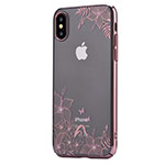 Чехол Vouni Shining case для Apple iPhone X (розовый, пластиковый)